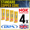 4x NGK CPR8EB-9 (6607) Standard Zuendkerze For YAMAHA XT1200Z World Crosser 12>