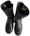 Motorradstiefel - Gr. 41 - Schwarz