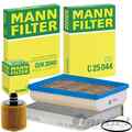 MANN FILTER INSPEKTIONSPAKET FILTERSET  passend für 1.6 d FIAT TIPO 114+120 PS