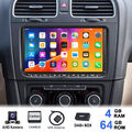 9" DAB+ 4+64G Autoradio Android 13 GPS NAVI Für VW GOLF 5 6 Tiguan Passat Touran