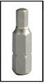 Projahn Bits für Inbus® Schrauben Innensechskant Schrauben 1/4" 25mm 1,5 - 8 mm