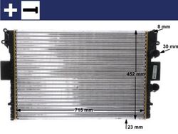 MAHLE Kühler, Motorkühlung CR 2006 000S passend für IVECO