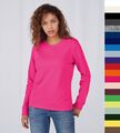 2 Stück Set B&C Damen Sweatshirt BIO Organic Crew Neck French Terry organisch WW