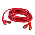 Hama 5m Cinch-Kabel Audio Anschluss-Kabel 2x RCA-Stecker Stereo RCA HiFi Chinch