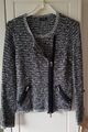 Strickjacke   *GERRY WEBER*   Schwarz- Weiß   Gr. 36