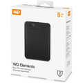 WD Elements Portable externe Festplatte 5 TB (mobiler Speicher, USB 3.0 - neu