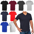 HRM Men´s Luxury V-Neck Tees, Herren V-Ausschnitt T-Shirt, Bio-Baumwolle 102