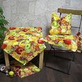 Tischdecke Tischläufer Kissenhülle Platzdeckchen Kissenbezug Kissen Früchte Bunt