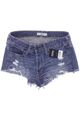 Hollister Shorts Damen kurze Hose Hotpants Gr. W28 Baumwolle Blau #flbrytc