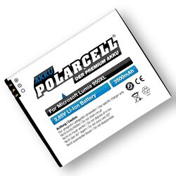 PolarCell Akku für Microsoft Lumia 950XL Dual Sim BV-T4D Batterie Accu - 3500mAhPOLARCELL Der Premiumakku: 100€ wenn Sie bessere finden
