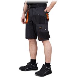 Arbeitshose Kurze Hose Bermuda Shorts Schwarz Grau Arbeitsshorts Gr. S - XXXL