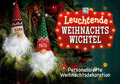 Maskottchen-Weihnachtswichtel mit LED-Licht