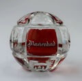 XL Briefbeschwerer Paperweight  Kristall Glas mit Beize und Gravur