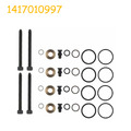 4 stück Dichtungssatz für PDE Einspritzdüse + Dehnschrauben für 1.9 2.0 TDI
