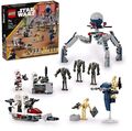 LEGO Star Wars™ 75372 Clone Trooper™ & Battle Droid™ Pack Bausatz, Mehrfarbig