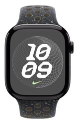 Apple Watch 9 GPS Aluminium Mitternacht, Nike Sport Armband Midnight Sky S/M