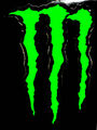 Monster Energy, DAS ORIGINAL Aufkleber, Sticker, "Kralle"
