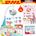 Baby Mobile für Kinderbett Krippe mit Licht und Musik Neue Version Blau/Pink