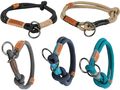 Trixie BE NORDIC Zug-Stopp-Halsband Hunde Halsband  blau petrol grau