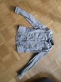 G-Star RAW Jeans Jacke hellgrau Stretch Biker Gr.XS 