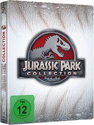 JURASSIC PARK 1-4 COLLECTION (4 Blu-ray Discs, Steelbook) NEU+OVP Jurassic World