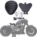 Motorrad Solo Sitz Leder Federsattel Einzelsitz Für Harley Honda Suzuki Yamaha