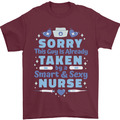 Herren-T-Shirt Taken By a Smart Nurse lustig Valentinstag 100 % Baumwolle