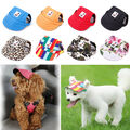 Hunde Mütze Hundekappe Hundehut Baseball Cap Sommer für Haustier Hund Katze S-XL