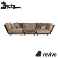 Bretz Napali Stoff Dreisitzer Braun Grau Creme Sofa Couch