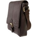 CHIEMSEE Crossbody Bag L Tasche Umhängetasche Magnet Crossover Leder Braun NEU