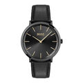 Herrenuhr HUGO BOSS SKYLINER 1513830 Leder Schwarz