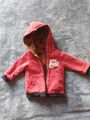 Baby Jäckchen mit Kapuze Wendejacke Gr. 74 (12 M.) von Catimini Farbe braun, rot