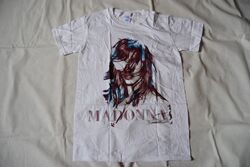 MADONNA MDNA T-SHIRT NEU OFFIZIELL WIE EIN PRAYER VIRGIN TRUE BLAU SELTEN HMV 