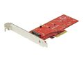 StarTech.com M2 PCIe SSD Adapter x4 3.0 NVMe / AHCI NGFF M-Key Low Profile a ~D~