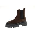 Tamaris Stiefelette Chelsea Boots Leder Braun Damen Schuhe Gr. 37