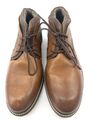 BUGATTI HERREN HALBSCHUHE STIEFEL GR:45 UK: 10,5 BRAUN