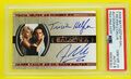 2006 Battlestar Galactica Staffel 1 Autogramm Helfer & Callis PSA 10 Gem Mint