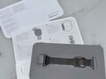 Original Apple Watch Ultra 49mm Milanese/Milanaise Armband Titan Schwarz L, OVP