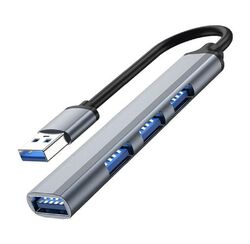 USB-3.0 HUB Verteiler Splitter USB-A Adapter auf USB 3.0 4Port für Laptop