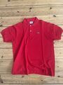 Lacoste Poloshirt / Gr. 5 / Rot