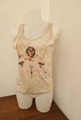 Tanktop Made in USA Indianer Adler Shirt beige XL Classic Girl Baumwolle