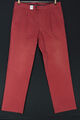 BRAX Feel Good Herren Chino Hose W38 L33 38/33 rot dunkelrot Bundfalte J1628