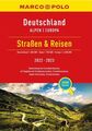 MARCO POLO Straßen & Reisen 2022/2023 Deutschland 1:300.000: Alpen 1:750.000, Eu