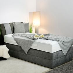 PAARA Boxspringbett Malibu II mit Bettkasten 180x200 kostenlose Farbwahl 