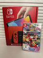 Nintendo Switch OLED Mario Edition-Konsole + Super Mario Kart Deluxe 8 Neu & OVP