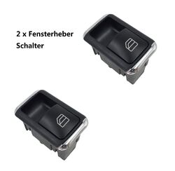 2x Schalter Fensterheber für Mercedes C E Klasse W212 Vorne Rechts Hinten L+R