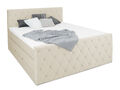 Dubai Boxspringbett 160x200 180x200 200x200 cm mit Bettkasten und Kristallen