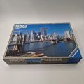 New York City Ravensburger 5000 Piece Puzzle  * Complete * Twin Towers * 1988