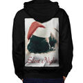 Wellcoda Silent Night Christmas Herren Hoodie