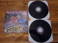 IRON MAIDEN - RUN TO THE HILLS / THE NUMBER OF THE BEAST 2x12' SINGLES 1990